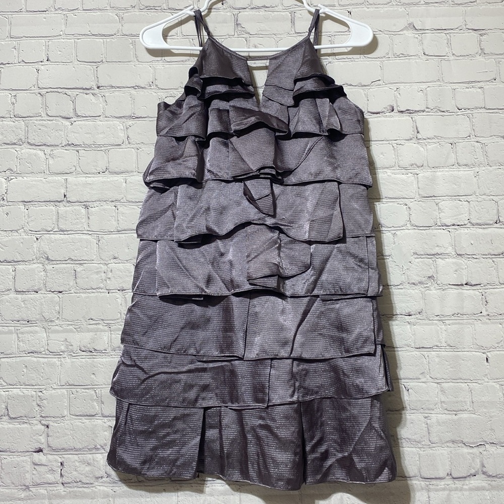 Chelsea & violet midi dress with ruffles medium size